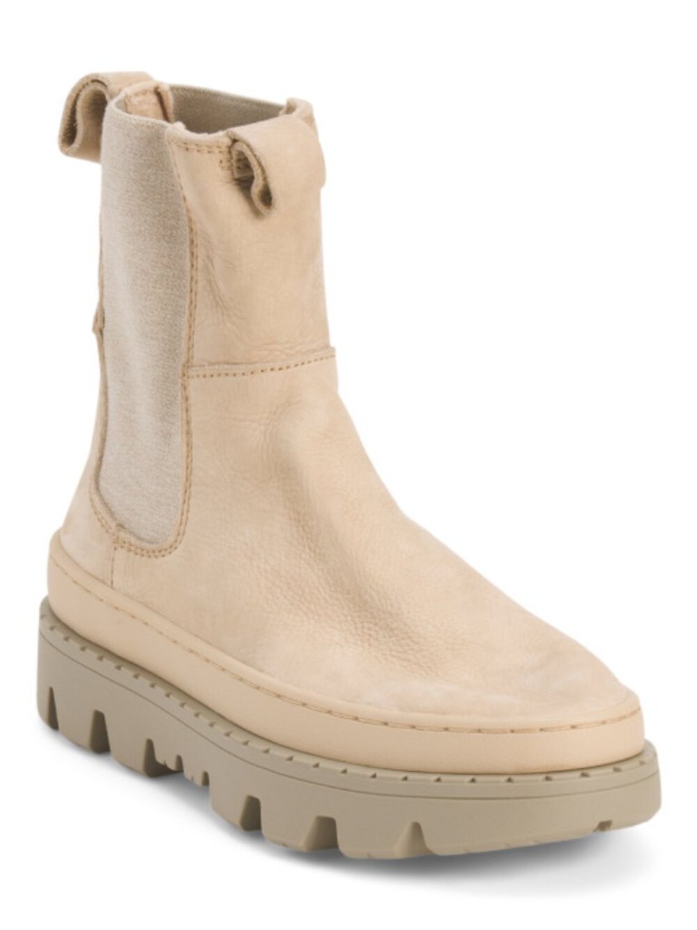 SATORISAN Leather Unalome Elastics Boots